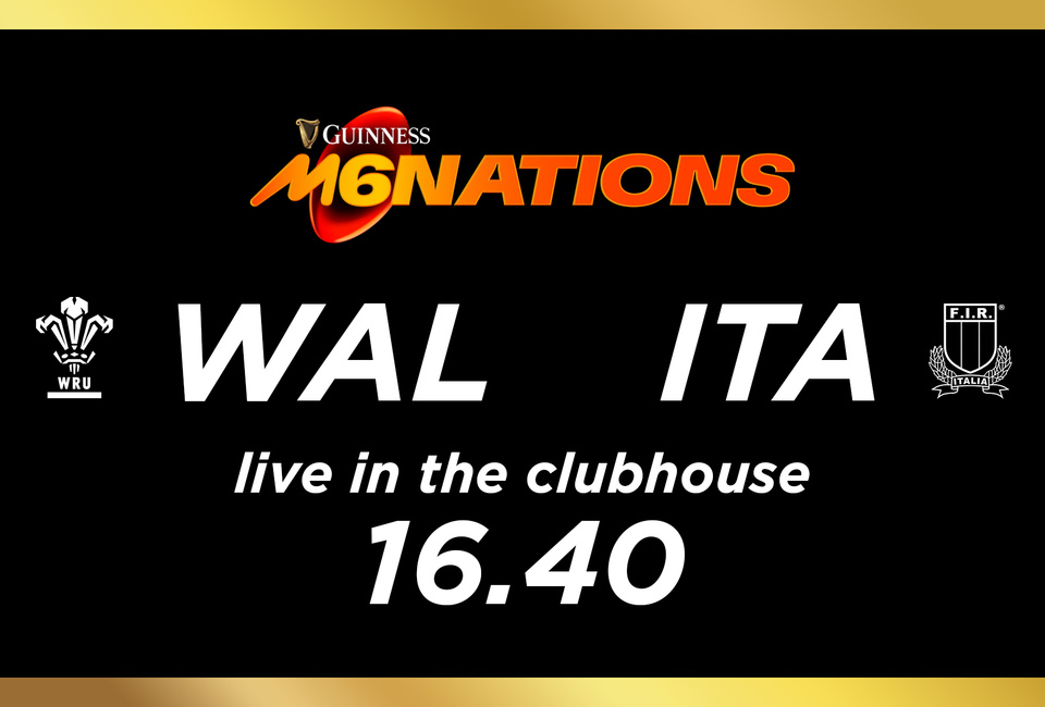 Live 6 Nations: WAL v ITA